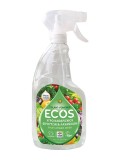 Solutie Spalare Fructe Legume Ecos 650ml - Ecologica, Fara Clor, Nu lasa Gust/Miros