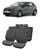 Cumpara ieftin Set Huse scaune auto dedicate VW POLO 2009 - 2017 ( Compatibile cu sistem AIRBAG)