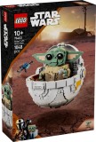LEGO&reg; Star Wars - Grogu cu landoul planor (75403)
