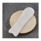 Aparat Masaj Facial si Corporal - Piatra Gua Sha din Jad Alb - Peste - 11 cm