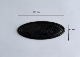 Emblema FORD 114 mm negru