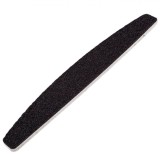 Pilă de Unghii Profesională, 18x0.5 cm, Duritate 100/180, Negru