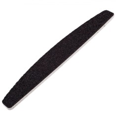Pilă Unghii Profesională, Curbată și Dreaptă, Granulație 80/80, Ergonomică