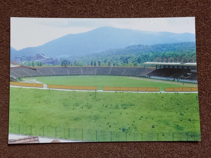 Foto-tip carte postala-fotbal - Stadionul &quot;JIUL&quot; PETROSANI