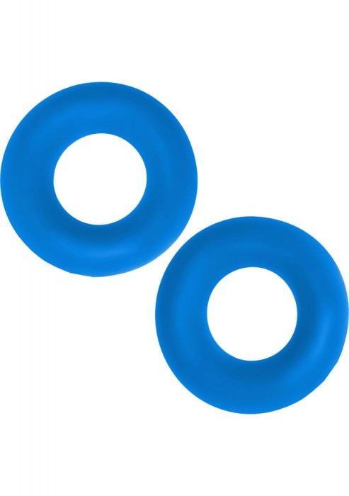Set 2 Inele Hunkyjunk Stiffy Blue