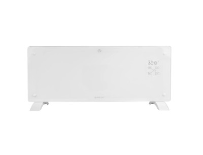 Convector de sticla CH7000DWW WiFi, telecomanda, LED, alb, MalTec 110637 foto