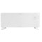 Convector de sticla CH7000DWW WiFi, telecomanda, LED, alb, MalTec 110637