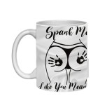 Cana alba personalizata, Spank, INOVATIX&reg;. 330ml