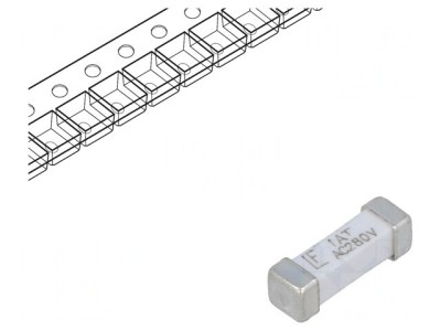 Siguranță &amp;Icirc;nt&amp;acirc;rziere 1A 280V SMD Ceramică foto
