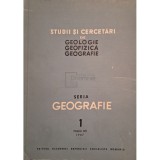 T. Morariu - Studii si cercetari de geologie, geofizica, geografie, tomul XIV, nr. 1 (Editia: 1967)