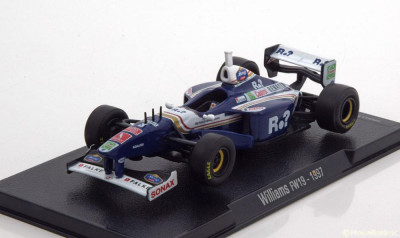 Macheta Williams FW19 Jaques Villeneuve Campion Formula 1 1997 - Altaya F1 1/43 foto