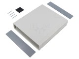 Carcasă ABS Gri Deschis GAINTA G763 156x180x36mm