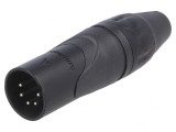 Mufă XLR Tată 5-PIN Dreptă pentru Cablu
