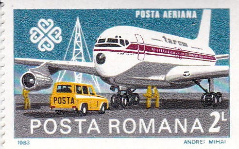 ROMANIA 1983 LP 1079 ANUL MONDIAL AL COMUNICATIILOR MNH