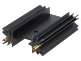 Radiator Extrudat 50,8mm SOT32 TO220 TO3P Negru