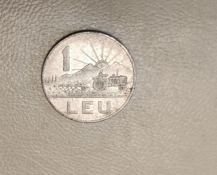 Rom&acirc;nia - 1 leu (1966) monedă s416