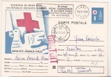 bnk cp Societatea de Cruce Rosie RSR - marca fixa - stampila ocazionala Ziua Crucii Rosii Iasi 1983
