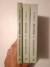Slawomir Mrozek - Opere alese I. Proză scurtă + II. Teatru (1; 2) (3 vol.)