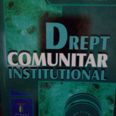 Cornelia Lefter - Drept comunitar institutional (2001)