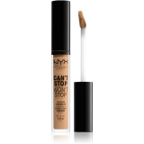 NYX Professional Makeup Can&#039;t Stop Won&#039;t Stop corector lichid culoare 7.5 Soft Beige 3.5 ml