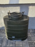 Marmită veche, armata rom&acirc;nă. Recipient izoterm pentru m&acirc;ncare.