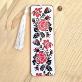Semn de carte lemn cu model traditional 133223