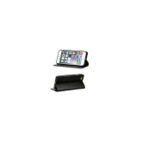Husa Flip Carte/Stand Apple iPhone 6 (4,7inch ) Inch.Magnetica Negru, Piele Ecologica, Cu clapeta