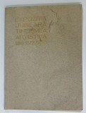 EXPOZITIA JUBILIARA &#039; TINERIMEA ARTISTICA &#039; , CATALOG , 1928 ,PREZINTA HALOURI DE APA *
