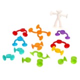 Cumpara ieftin Joc de constructie cu ventuze, Sibelly, 7 piese