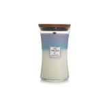 WoodWick Calming Retreat Lum&acirc;nare parfumată cu fitil din lemn 609.5 g