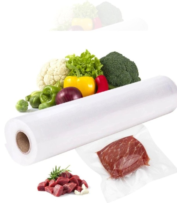 Set 2x Rola pungi pentru aparat vidat 22 500 cm
