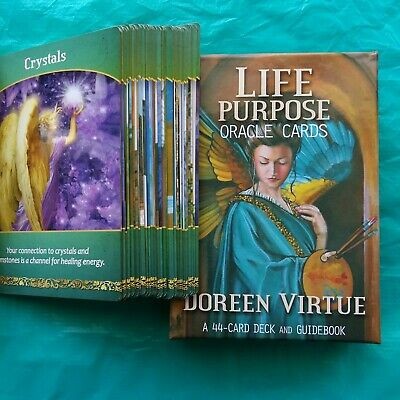 Misiunea vietii tale LIFE PURPOSE,Carti Oracol,ORIGINAL,lux(aurii) Doreen Virtue SIGILAT HAYHOUSE SUA