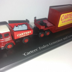 Macheta Carters Foden Generator and Low Loader scara 1:76