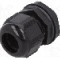 Presetupa poliamida, PG21, IP66, IP68, ALPHA WIRE - PPC21 BK080