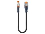 Cablu LUMBERG AUTOMATION M12 M8 4 pini 0,15m RSMV 4-RKT 4-225/0,15 M pentru senzori și automatizări