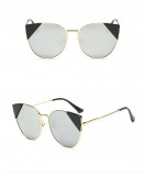 Ochelari Soare Dama Fashion CAT EYE Design Retro - Protectie UV 100% - Model 3, Femei, Protectie UV 100%, Plastic