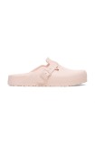Birkenstock papuci Boston EVA femei, culoarea roz, 1029583