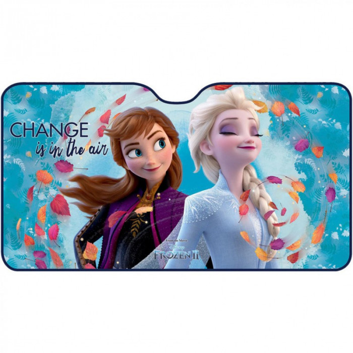 Parasolar parbriz Frozen Disney, 130 x 70 cm, Multicolor