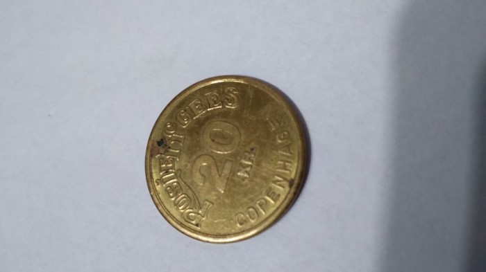 MONEDA/JETON ROSIE Mc GEES 20 KR. COPENHAGEN