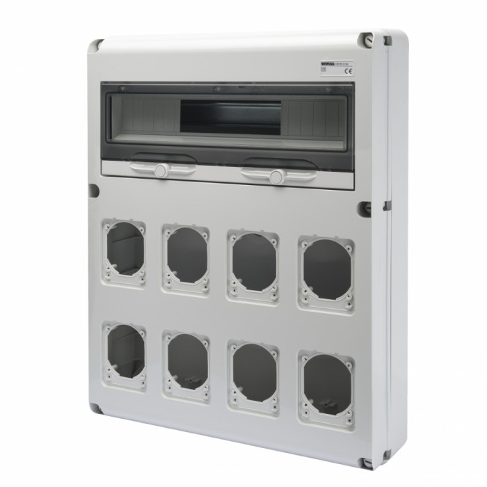 Tablou organizare Q-DIN 20M 8 prize IEC 16 32A Gewiss GW68013N