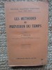 Les m&eacute;thodes de pr&eacute;vision du temps - Jules Rouch