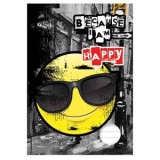 Caiet A5 Dictando, Copertă cu Model Emoji, 60 File, CMCLASS