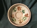Arta si Traditie - Farfurie / Blid / Strachina / Castron de Horezu jud Valcea ceramica utilitara mijlocul sec XX !