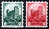 Germania Reich 1934, Mi #546-547, Congresul Partidului Nazist, Nurnberg, MNH! Cota 85 &euro;!