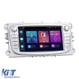 Navigatie Dedicata Ford Focus, Mondeo,C-Max, Kuga, 7inch, 4Gb Ram, 64Gb stocare, Carplay, Argintiu Performance AutoTuning