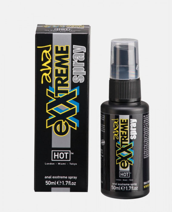 eXXtreme Anal Spray - Spray pentru Relaxare Anală, 50ml