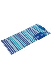 Cumpara ieftin Rogojina pentru plaja, cu perna gonflabila, pliabila, usor de transport, albastru/alb, 180 x 86 cm