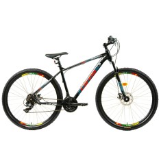 Bicicleta Mtb Dhs 2905 - 29 inch, M, Negru-Rosu Ultimate FactoryBikes foto