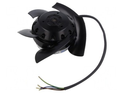 Ventilator axial 400VAC &amp;Oslash;158,5x64,5mm bilă 2800rot./min foto