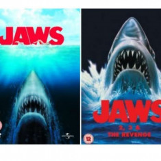 Filme Jaws / Falci DVD Movie Collection: Part 1, 2, 3 and 4 + Extras [4 Discs]